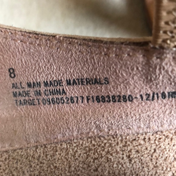 Tan Strappy Sandals - Picture 4 of 6